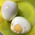 トラととら's cooksnap of when they made シンプルで簡単！炊飯器でゆで卵.