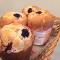 micox☆'s cooksnap of when they made ラズベリーとクリームチーズのマフィン.