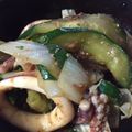 sato11sato's cooksnap of when they made イカと野菜の酢ぬた（酢味噌）和え.