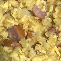 クックFY6F32☆'s cooksnap of when they made 簡単！じゃが芋とウインナの卵炒め.