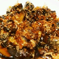yukiwanko's cooksnap of when they made タレが染み込んで旨い♬ ナスの甘辛煮.