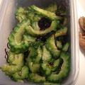 xMARILYNx's cooksnap of when they made とっても簡単！ゴーヤの塩昆布あえ！.