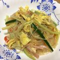 にゃん☆28's cooksnap of when they made 春雨サラダ♪.