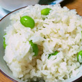 ちこね's cooksnap of when they made 豆の食感と旨味がいい☆枝豆ごはん.