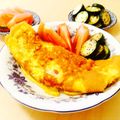 bonbonnier's cooksnap of when they made 簡単5分☆ふわふわたまごの納豆チーズ巻き.