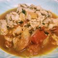 まめご1115's cooksnap of when they made 豚こまとトマトの炒め煮☆カレー粉入り.