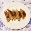 ♡yummy♡'s cooksnap of when they made 新たまねぎ餃子.