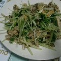 ﾏｯﾀﾘﾛ's cooksnap of when they made パパッと♫水菜と舞茸のだし炒め.
