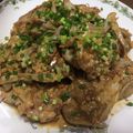 HikariNMY's cooksnap of when they made 特製怪味ソース♡豚コマ牛蒡の丸め焼き.