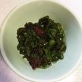 LuckyBerry's cooksnap of when they made ピーマンの梅干し炒め.