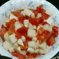 やばみ's cooksnap of when they made トマトと長芋のあっさり冷奴.