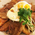 あゆあゆばにら's cooksnap of when they made 豚バラと厚揚げの甘辛丼♡.