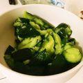 うぅこちゃん's cooksnap of when they made ビニール袋で簡単！やみつききゅうり.