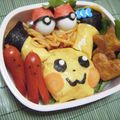 AQUAちゃん's cooksnap of when they made キャラ弁に♬うずらでポケモンボール☮.