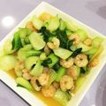 クックSrS595's cooksnap of when they made エビとチンゲン菜の塩ダレ炒め.