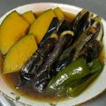 ウッピィ's cooksnap of when they made ナスとカボチャの簡単焼きびたし.