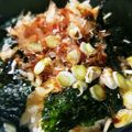 プーさん♪チョッパー's cooksnap of when they made 簡単♪朝ごはん☆海苔チーズおかかご飯.