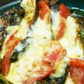 ASシュガー's cooksnap of when they made トマトとナスとチーズのオーブン焼き.