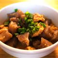 クックDAD's cooksnap of when they made 鶏皮と蒟蒻のピリ辛味噌煮.