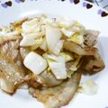 たなぴー's cooksnap of when they made 白菜と漬け物の豚肉炒め.