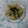 イチゴ、イチゴ。's cooksnap of when they made 箸休めにも★キャベツとわかめの酢の物.