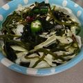 ゆなごま's cooksnap of when they made キャベツの浅漬け海藻まみれ.