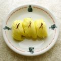 puniＫ's cooksnap of when they made 花おくらの一口寿し.