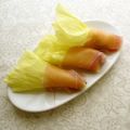 puniＫ's cooksnap of when they made 簡単！オクラの花の生ハムサラダ.