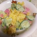 Jyohana's cooksnap of when they made ポテトサラダ♡レンジで簡単♡.