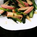 クック79G3F2☆'s cooksnap of when they made 冷凍ストック☆小松菜と蒲鉾のサッと煮♪.