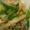 mikuru‐a's cooksnap of when they made 鶏皮と長ねぎのカリカリ炒め.