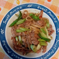 クックNBQNE0☆'s cooksnap of when they made 簡単うまうま～☆10分で焼きうどん！.
