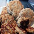 ケー♪'s cooksnap of when they made 挽肉:おから=2:1のヘルシーハンバーグ.
