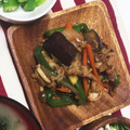 kayo620's cooksnap of when they made なすとピーマンの甜麺醤炒め.