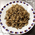 K0A9O0R8U♪'s cooksnap of when they made 一人暮らしのランチ簡単挽肉オイスター炒飯.