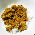 ぴよぴよlion's cooksnap of when they made 夏の疲れを吹き飛ばす!レンジドライカレー.
