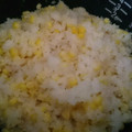 クックるん☆戦隊's cooksnap of when they made とうもろこしご飯.