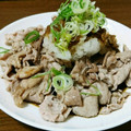 あっくチャン's cooksnap of when they made ヘルシーだけど満足♪和風おろしの豚炒め.