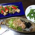 あっこ☺'s cooksnap of when they made ピリ辛タイ風鶏肉とシシトウ炒め☆.