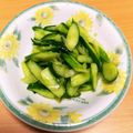 moco's cooksnap of when they made 居酒屋風 無限！やみつききゅうり.