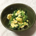 食べポジ's cooksnap of when they made 豆苗と卵♪ 簡単！ ふわふわ卵.