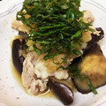 卵せんべい's cooksnap of when they made なすと豚しゃぶの中華風おろし和え.