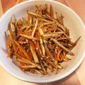 チョポリ子's cooksnap of when they made フライパンで簡単きんぴらごぼう.