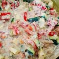 フランスのdee's cooksnap of when they made ヨーグルトマヨ和え、チョップドサラダ.