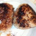 ゆぅたん★彡's cooksnap of when they made 醤油の匂いがたまらな～い♪焼きおにぎり.