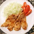 kanami_t's cooksnap of when they made 塩糀しょうが焼き.