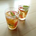 [ルナ]*ﾟｰﾟ)ﾉ's cooksnap of when they made ミント香る♪ふるふるフルーツゼリー.
