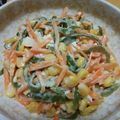 ちよし's cooksnap of when they made にんじんとピーマンのたまマヨサラダ.