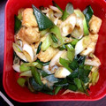 港UV's cooksnap of when they made 厚揚げと長ネギ炒め.