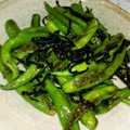 クックIBH9CR☆'s cooksnap of when they made 万願寺とうがらし昆布あえ☆.
